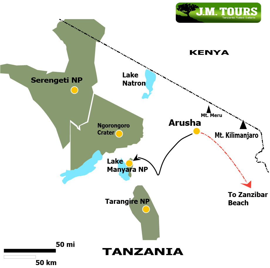 Take an exciting trip into the wilderness of Tanzania’s Lake Manyara National Park, a biodiversity hotspot where lush trees meet stunning landscapes. This affordable safari provides a wonderful opportunity to discover African wildlife